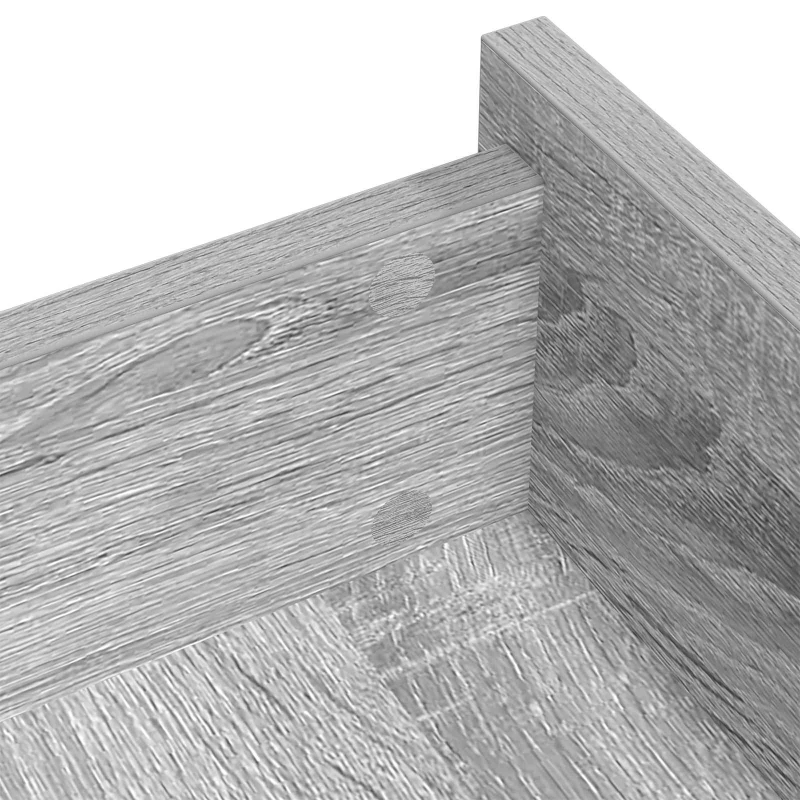 vidaXL Līmējošs skrūvju vāks 2 pcs Pelēks Sonoma DIA 20 x 0,5 mm