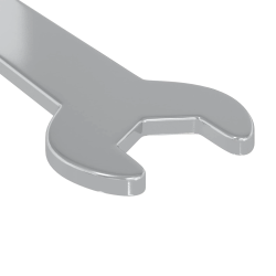 vidaXL Uzgriežņa 12 pcs Sudraba 10 mm Dzelzs