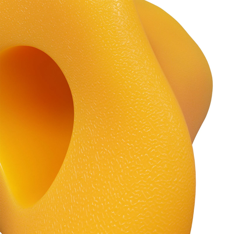 vidaXL Kāpšanas turētājs 2 pcs Dzeltena 100 x 67 x 43 mm PP