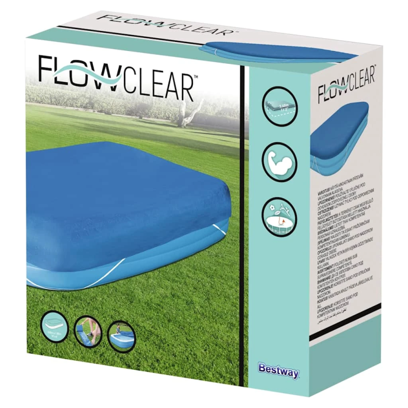 Bestway Flowclear baseina pārklājs, 305x183x56 cm