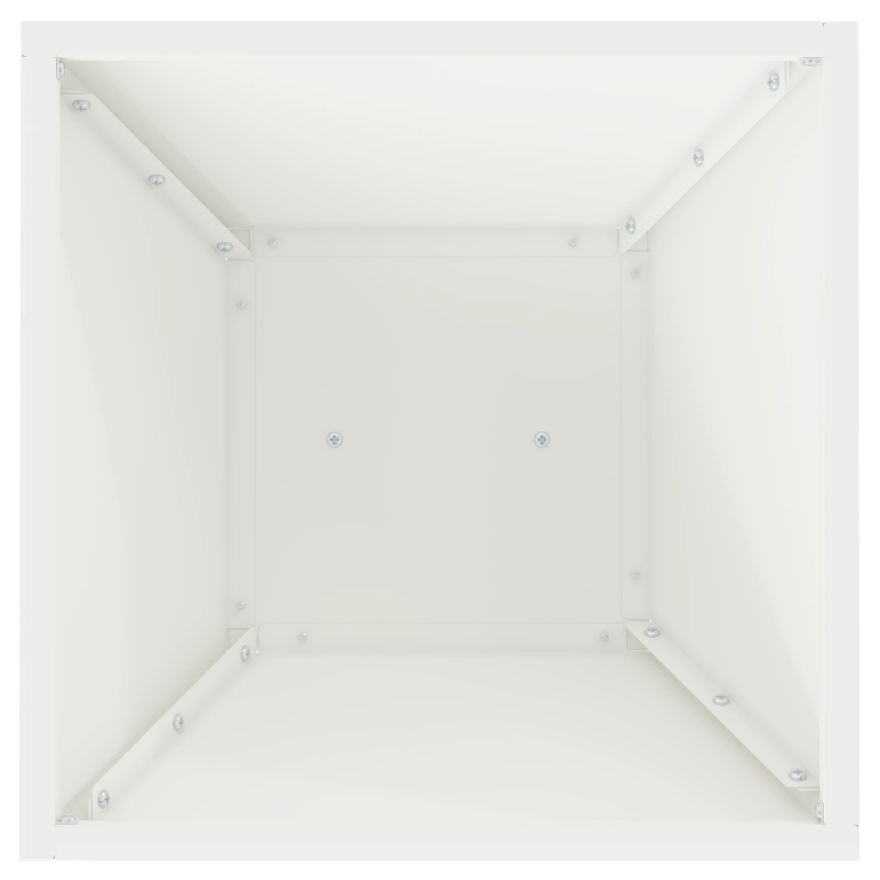 vidaXL Pillāra pods Balts 35 x 35 x 73 cm