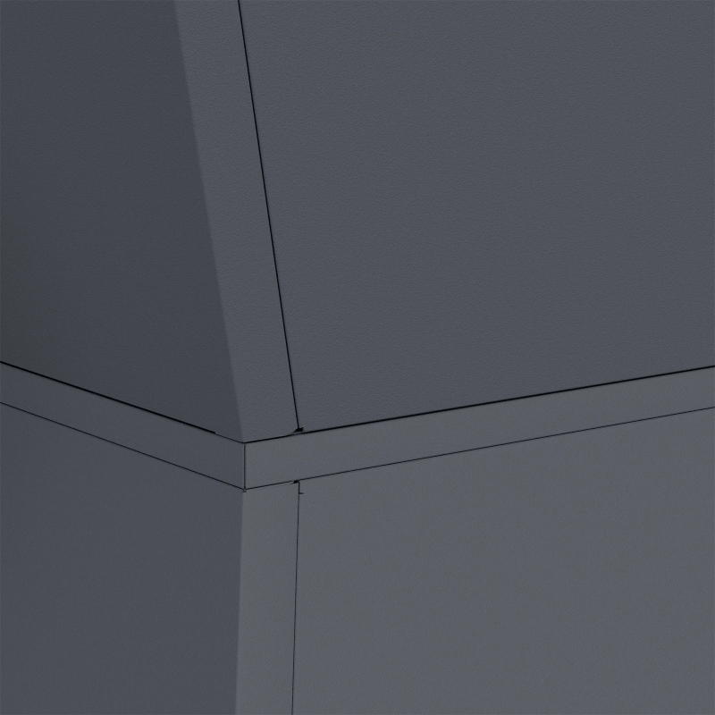 vidaXL Pillāra pods Antracīts 35 x 35 x 73 cm