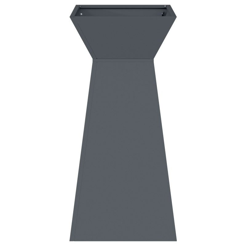 vidaXL Pillāra pods Antracīts 35 x 35 x 73 cm