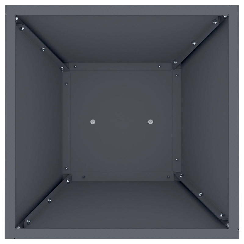 vidaXL Pillāra pods Antracīts 35 x 35 x 73 cm