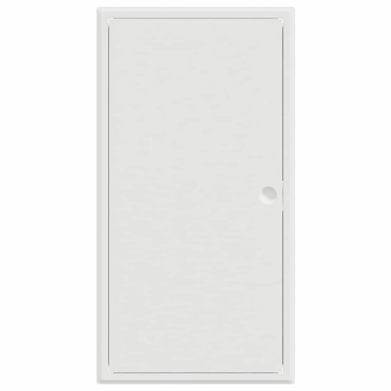 vidaXL Pieejas panelis Balts 63 x 33 x 3 cm Tērauds