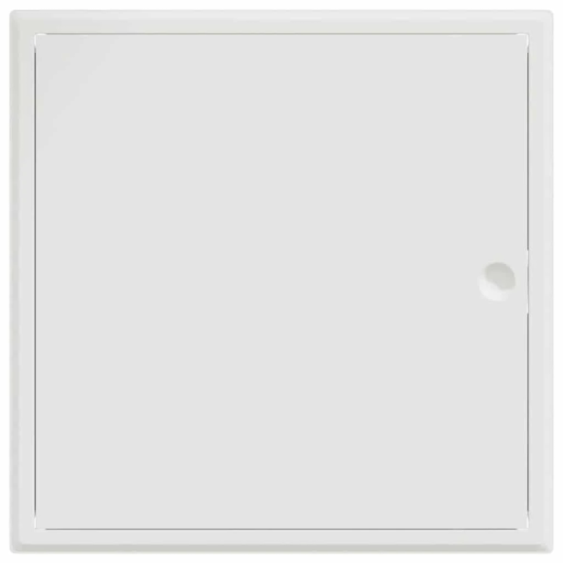 vidaXL Pieejas panelis Balts 63 x 33 x 3 cm Tērauds