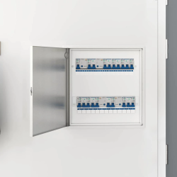 vidaXL Pieejas panelis Balts 63 x 33 x 3 cm Tērauds