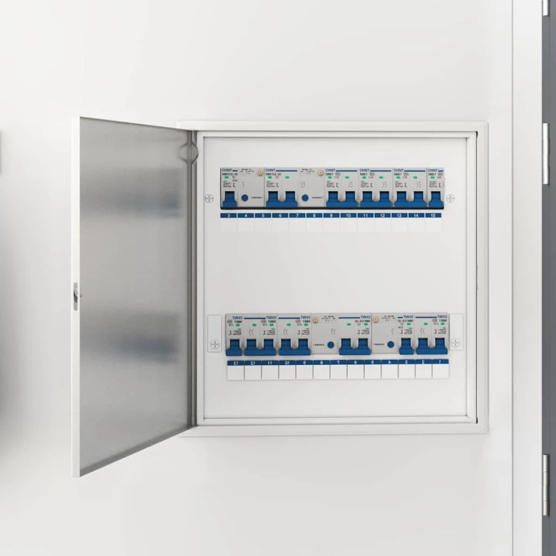 vidaXL Pieejas panelis Balts 63 x 33 x 3 cm Tērauds