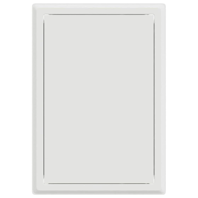 vidaXL Pieejas panelis Balts 33 x 23 x 3 cm Tērauds