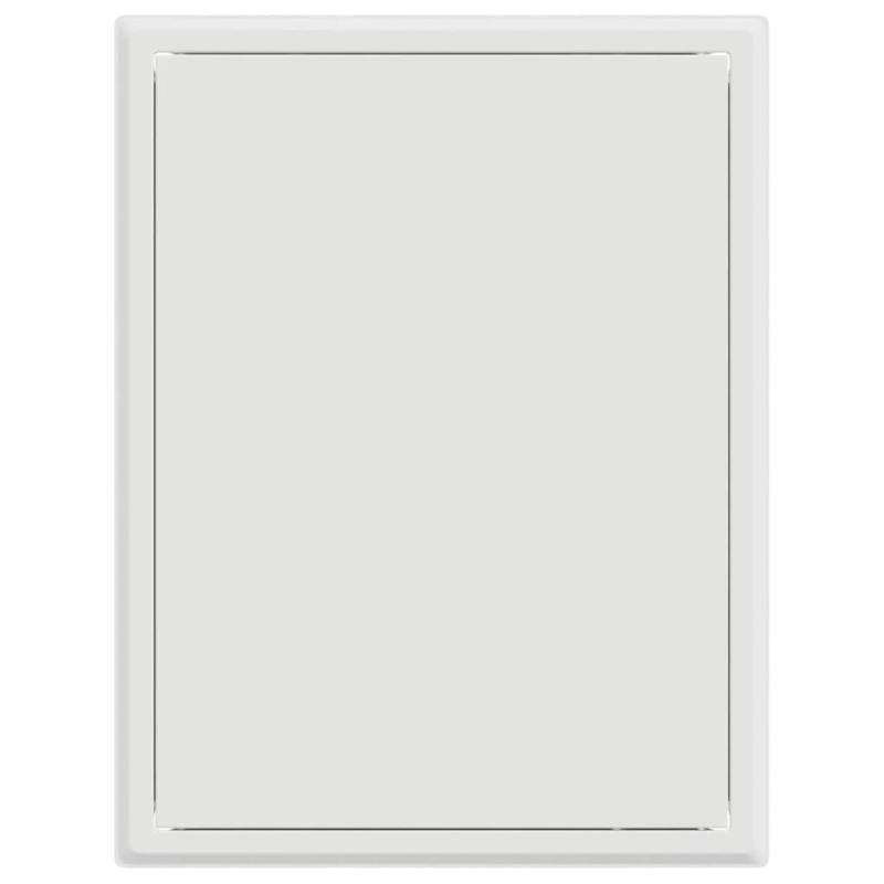 vidaXL Pieejas panelis Balts 43.5 x 33 x 3 cm Tērauds