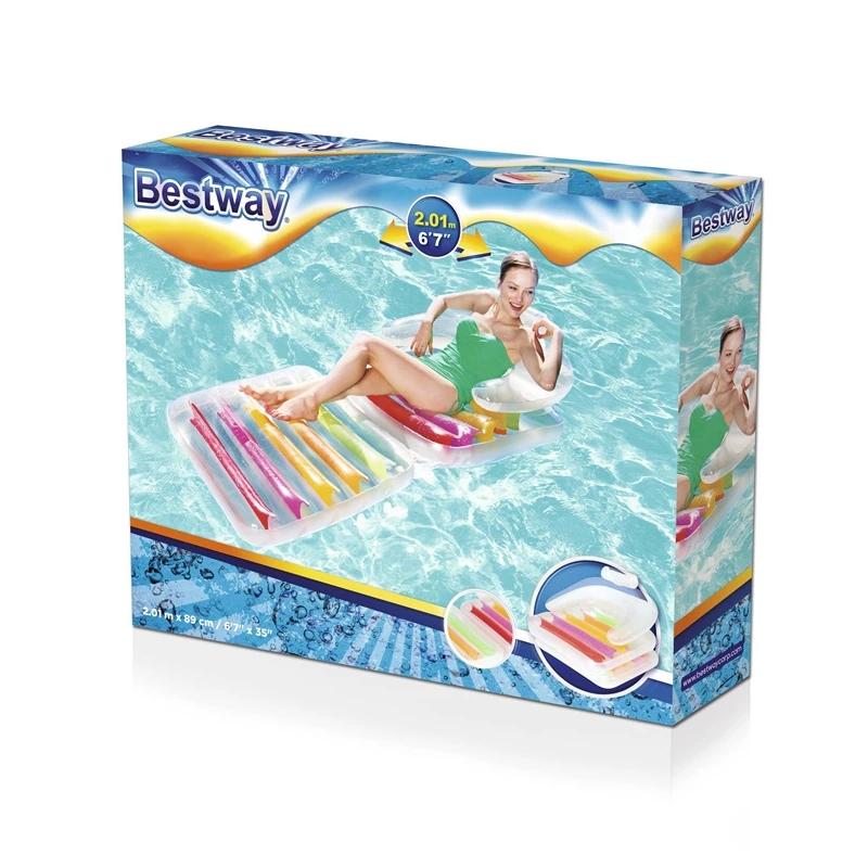 Piepūšamā laiva BESTWAY 43023, 201×89 cm, dažādās krāsās.