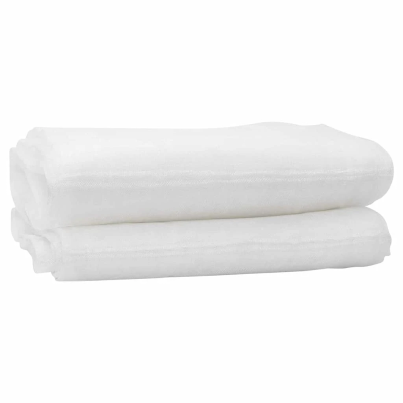 vidaXL Kukaiņu tīkls Balts 2 x 25 m Polietilēns