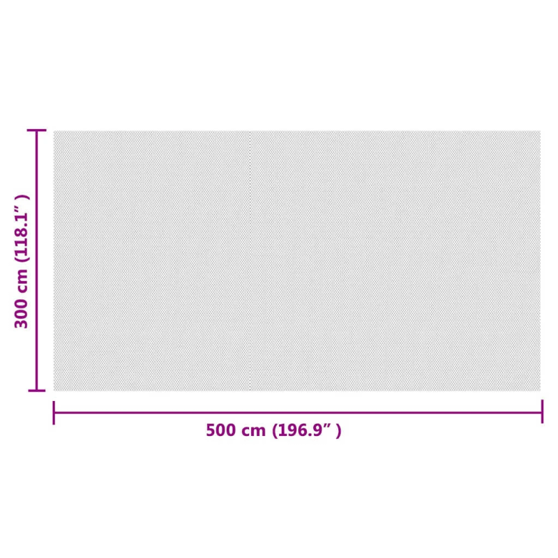 vidaXL Kukaiņu tīkls Balts 3 x 5 m Polietilēns