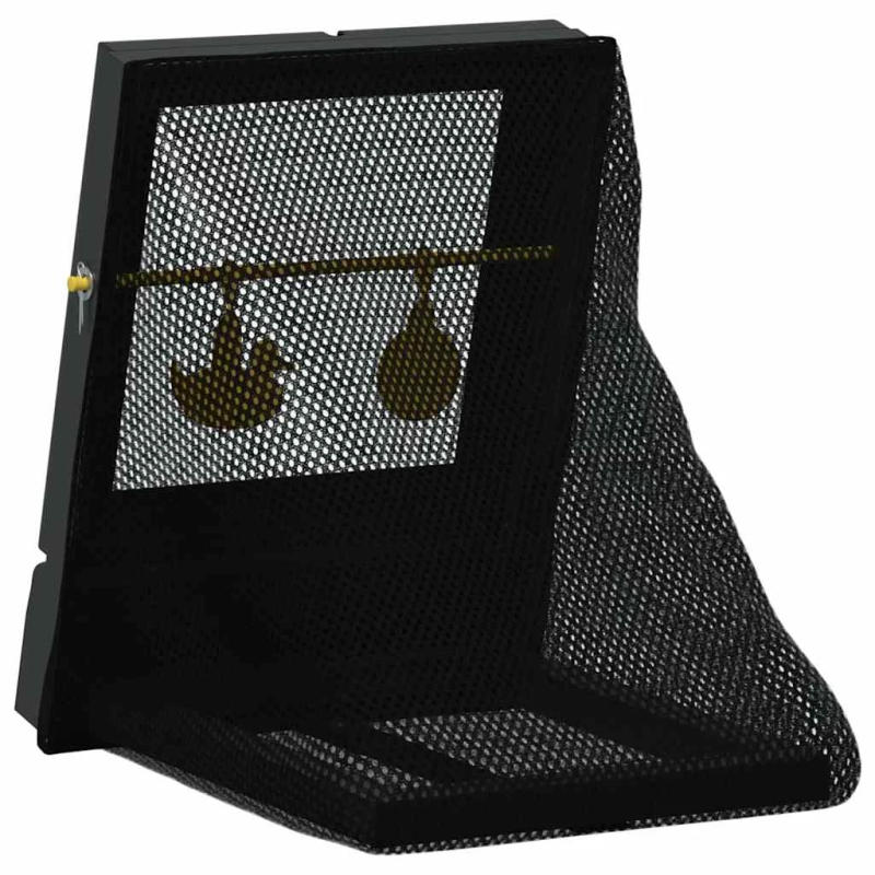 vidaXL Airsoft mērķis Melna 19 x 26 x 25 cm Plastmasa