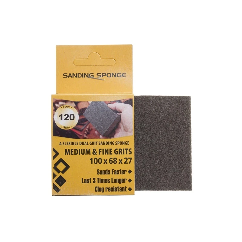 Lihvimisklots Forte Tools, 120, 10 cm x 6.8 cm