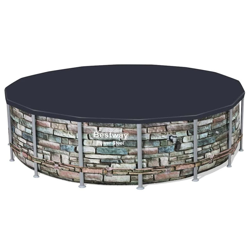 Bestway baseina pārklājs Flowclear, 488 cm