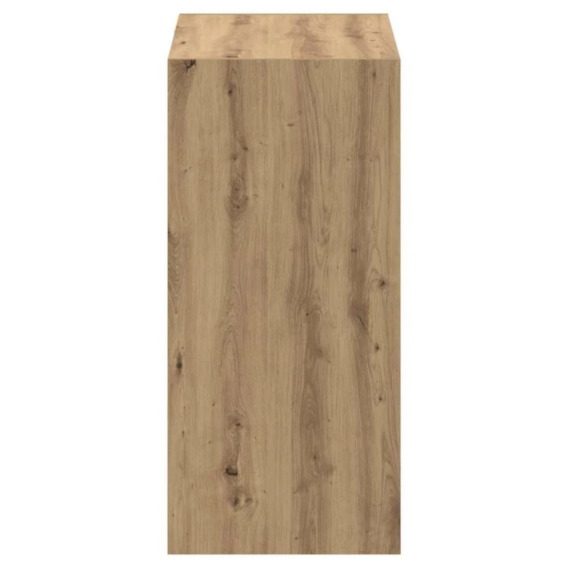 vidaXL Skapis ar plauktu Artisānā ozols 77 x 48 x 102 cm