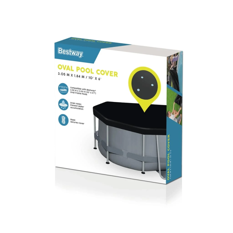 Bestway baseina pārklājs Flowclear, 300x200 cm