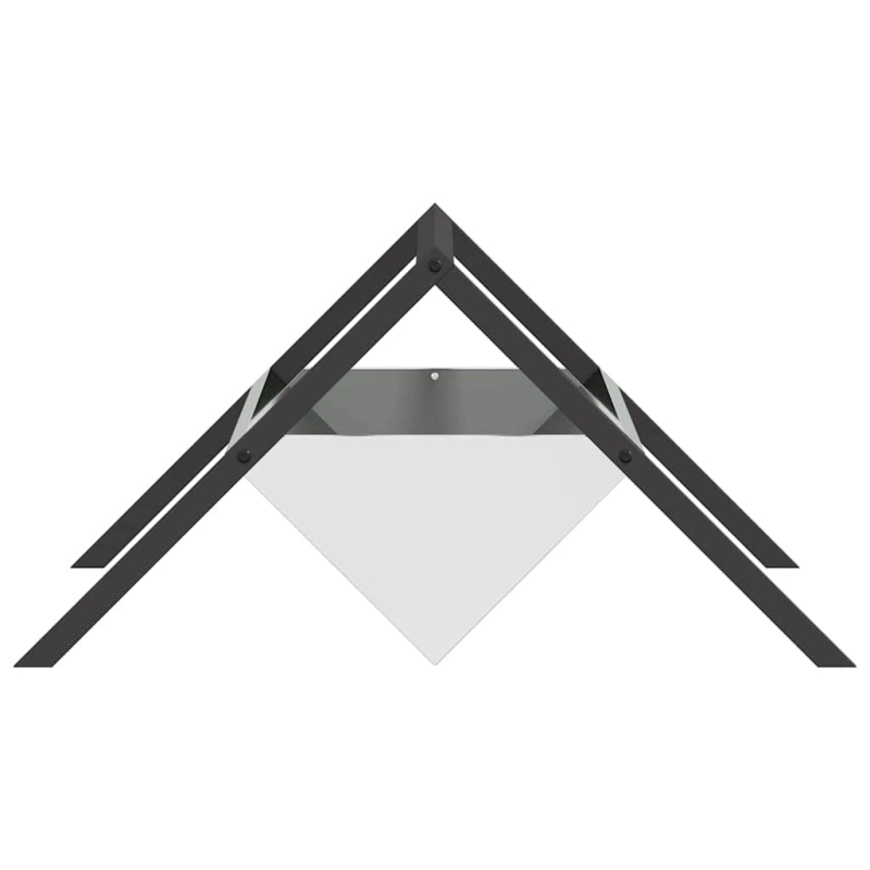 vidaXL Lauksaimniecības barošanas caurule Sudraba 111 x 76 x 38 cm