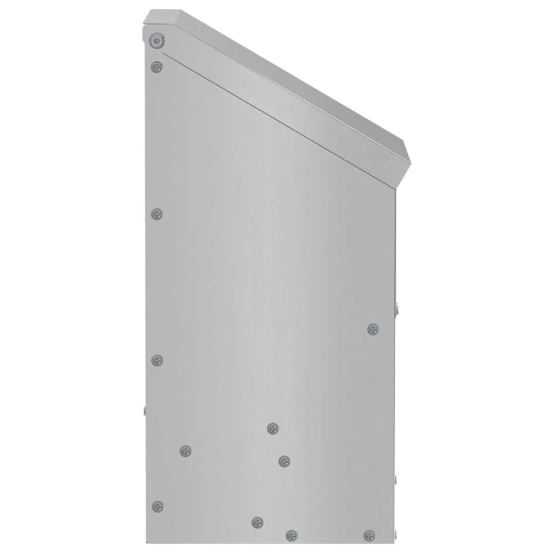 vidaXL Vistas barotava Sudraba 21 x 16 x 33 cm Cinkots tērauds