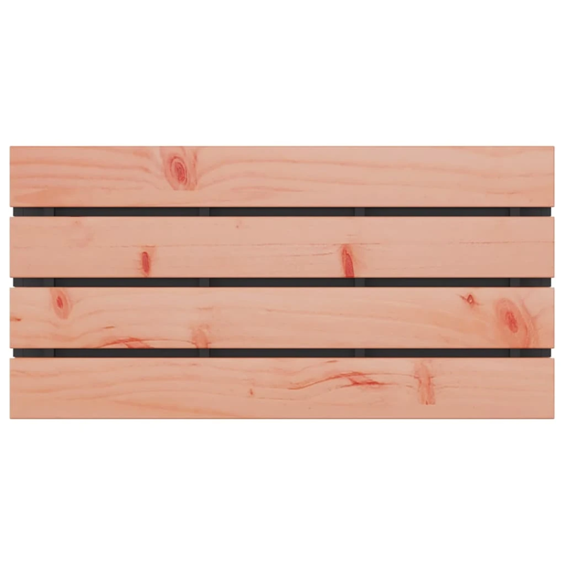 vidaXL Dārza sols Melna 80 x 40 x 43 cm Tērauds