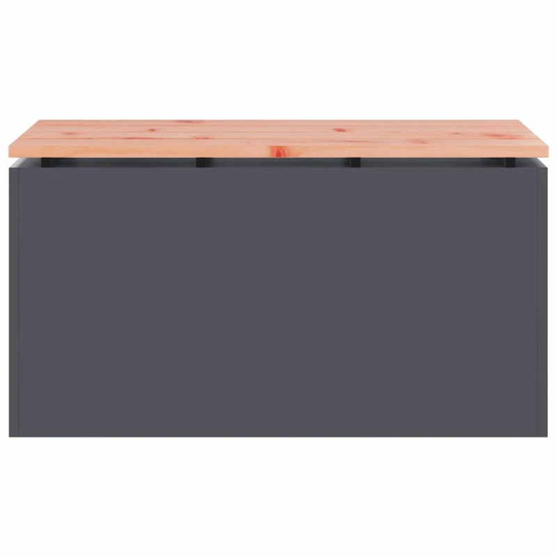 vidaXL Dārza sols Antracīts 80 x 40 x 43 cm Tērauds