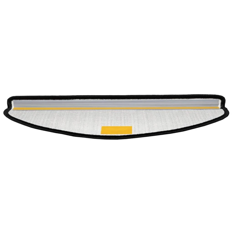 vidaXL Pašlīmējoši paklāji kāpnēm 15 pcs Antracīts 65 x 21 x 4 cm