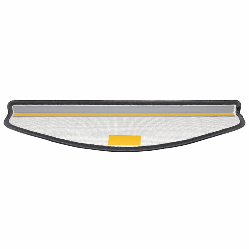 vidaXL Pašlīmējoši paklāji kāpnēm 15 pcs Antracīts 65 x 21 x 4 cm