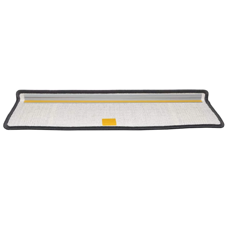 vidaXL Pašlīmējoši paklāji kāpnēm 15 pcs Antracīts 65 x 21 x 4 cm