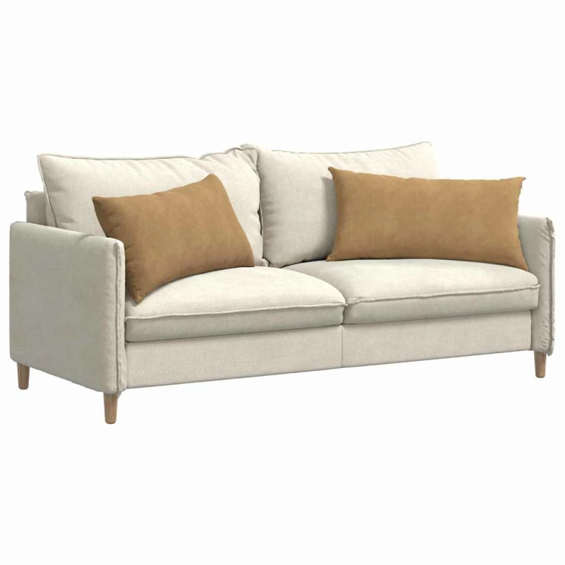 vidaXL Dīvāna spilveni 2 pcs Brūna 80 x 40 cm Korduroja audums