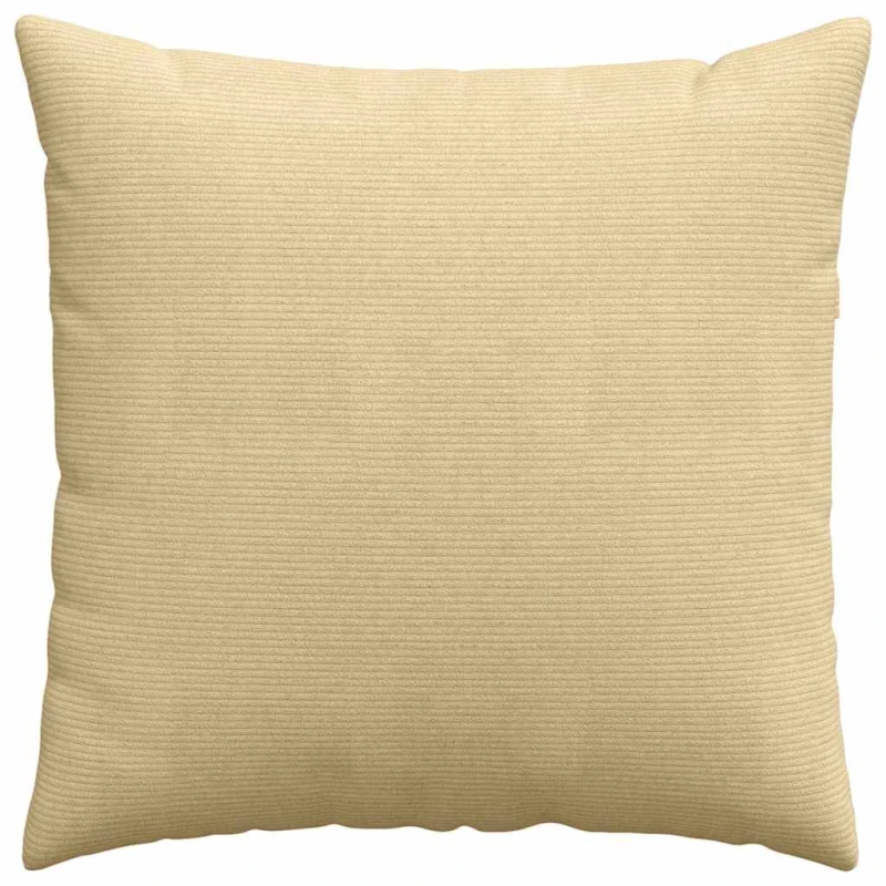 vidaXL Dīvāna spilveni 2 pcs Pelēki zaļa 60 x 60 cm Korduroja audums