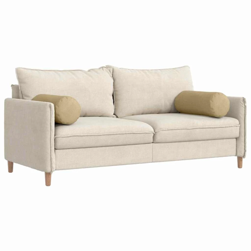 vidaXL Spilveni 2 pcs Pelēki zaļa DIA 25 x 70 cm Korduroja audums