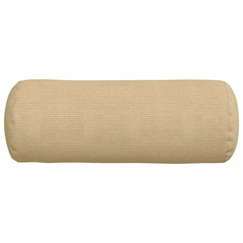 vidaXL Spilveni 2 pcs Pelēki zaļa DIA 25 x 70 cm Korduroja audums