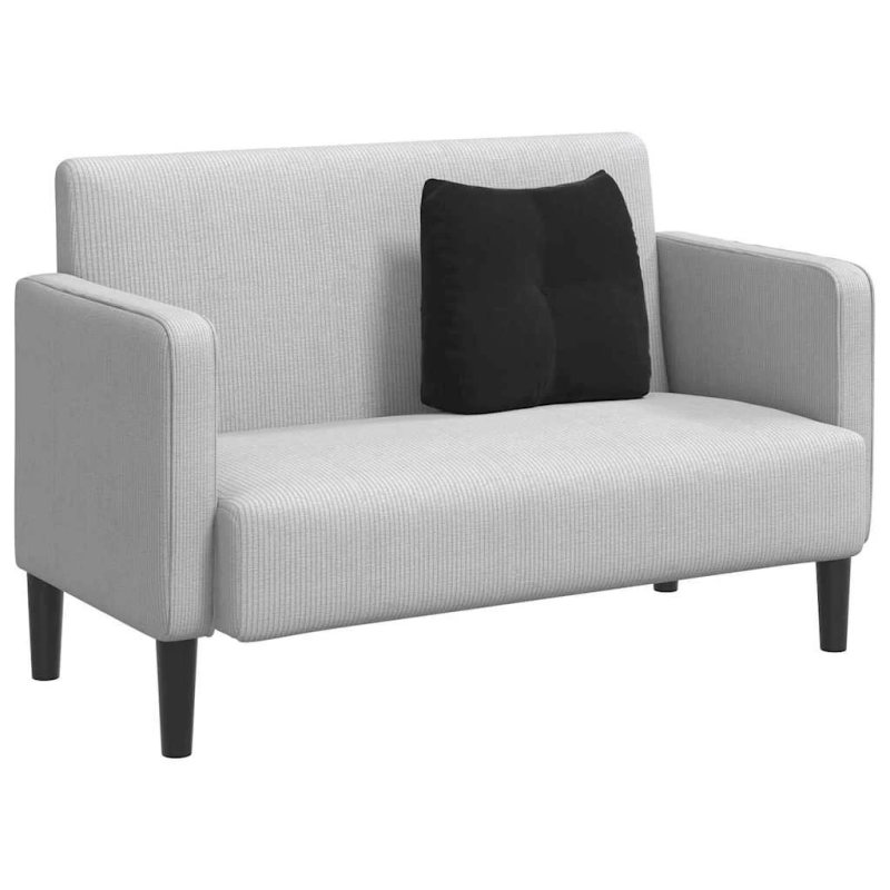 vidaXL Atpakaļ spilvens Melna 45 x 24 x 50 cm Samts