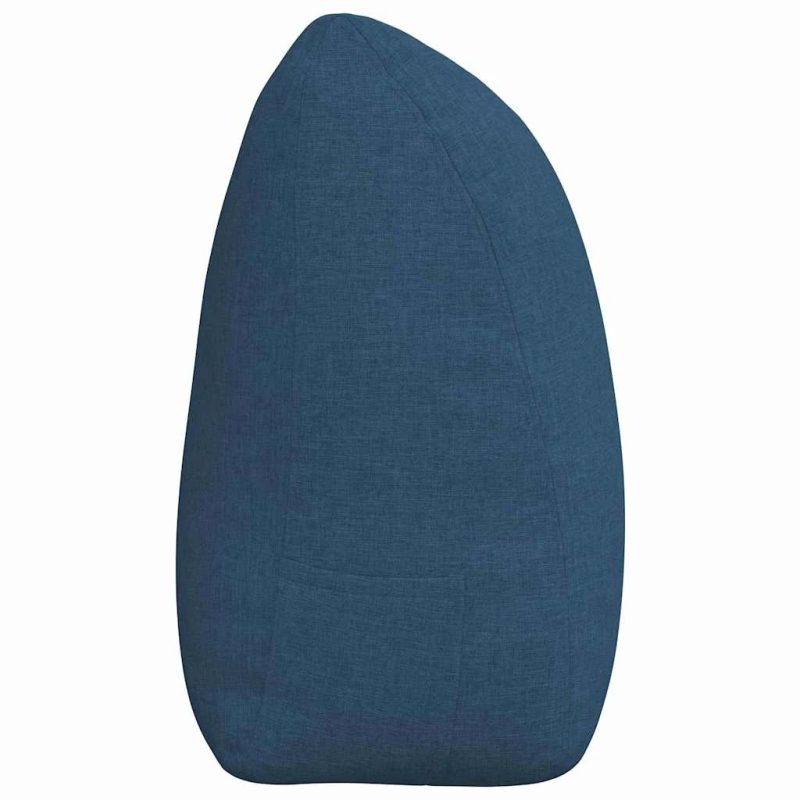 vidaXL Atpakaļ spilvens Zila 180 x 24 x 50 cm audums