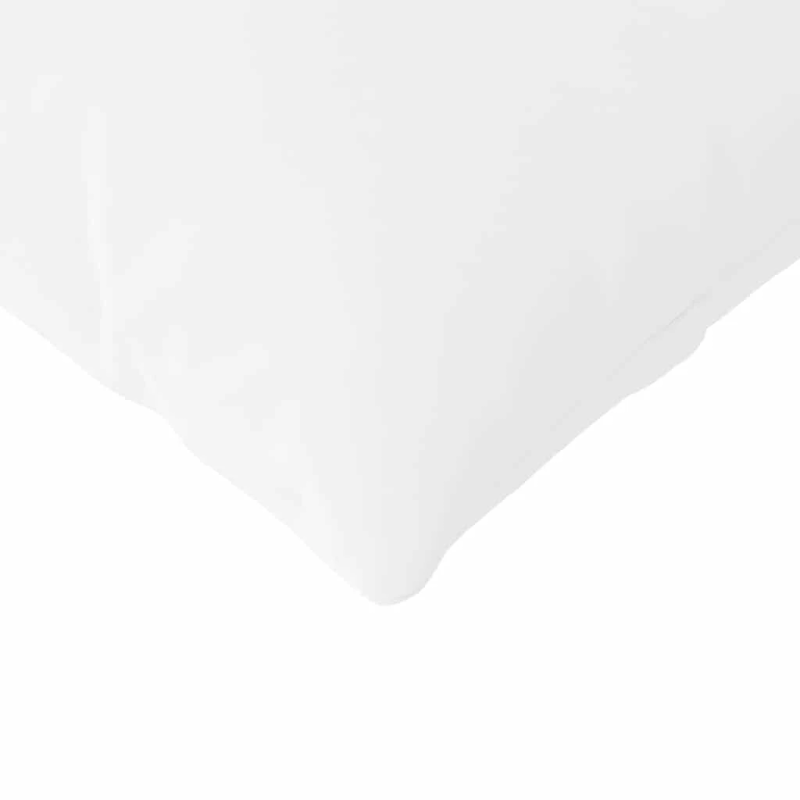 vidaXL Dīvāna spilveni 2 pcs Balts 200 x 40 cm audums