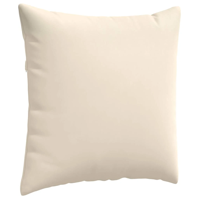 vidaXL Dīvāna spilveni 2 pcs Bēša 60 x 60 cm audums