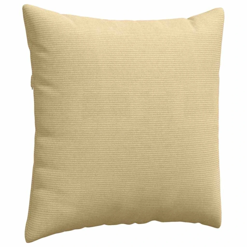 vidaXL Dīvāna spilveni 2 pcs Pelēki zaļa 80 x 80 cm Korduroja audums