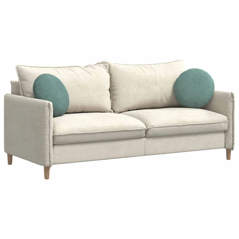 vidaXL Sēdvietas spilventiņi 2 pcs Jūras zaļa DIA 40 x 13 cm Samts