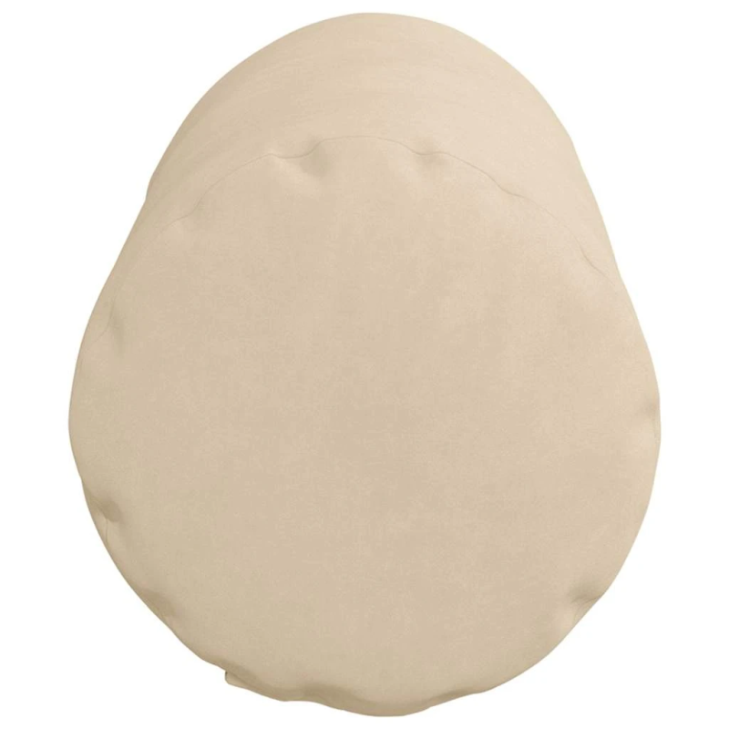 vidaXL Spilveni 2 pcs Krēmkrāsa DIA 15 x 40 cm Mikrofibra