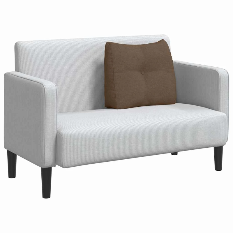 vidaXL Atpakaļ spilvens Brūna 60 x 24 x 50 cm audums