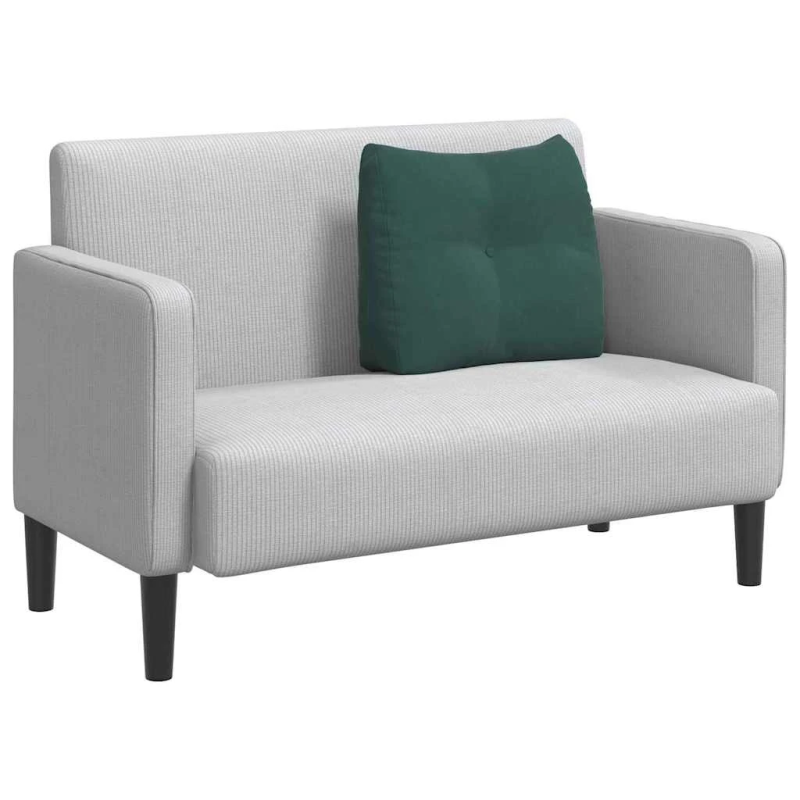 vidaXL Atpakaļ spilvens Tumši zaļš 60 x 24 x 50 cm Samts