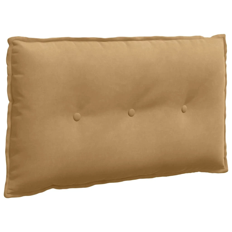 vidaXL Atpakaļ spilvens Brūna 80 x 50 cm Korduroja audums