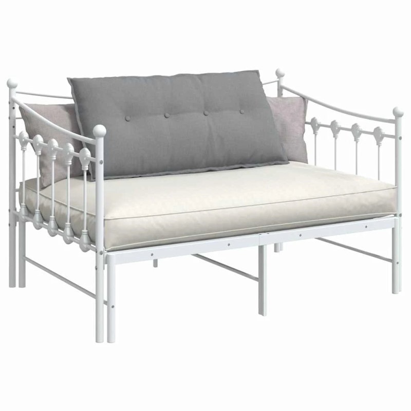 vidaXL Atpakaļ spilvens Gaiši pelēks 100 x 19 x 50 cm audums