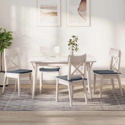 vidaXL Sēdvietas spilventiņi 4 pcs Tumši pelēks 40 x 40 x 3 cm Samts