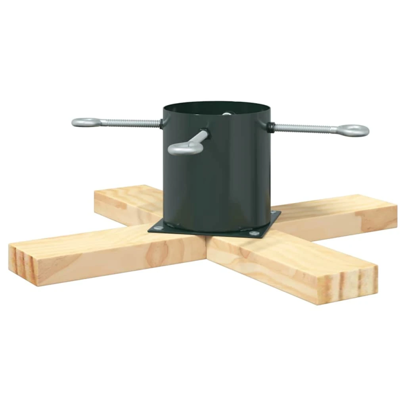 vidaXL Ziemassvētku eglītes statīvs 1.73 Zaļa 50 x 50 x 16 cm