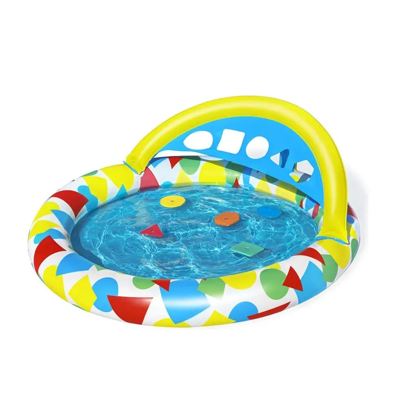 Baseinas, vaikiškas Bestway Kiddie 52378, įvairių spalvų 120 cm x 117 cm x 46 cm