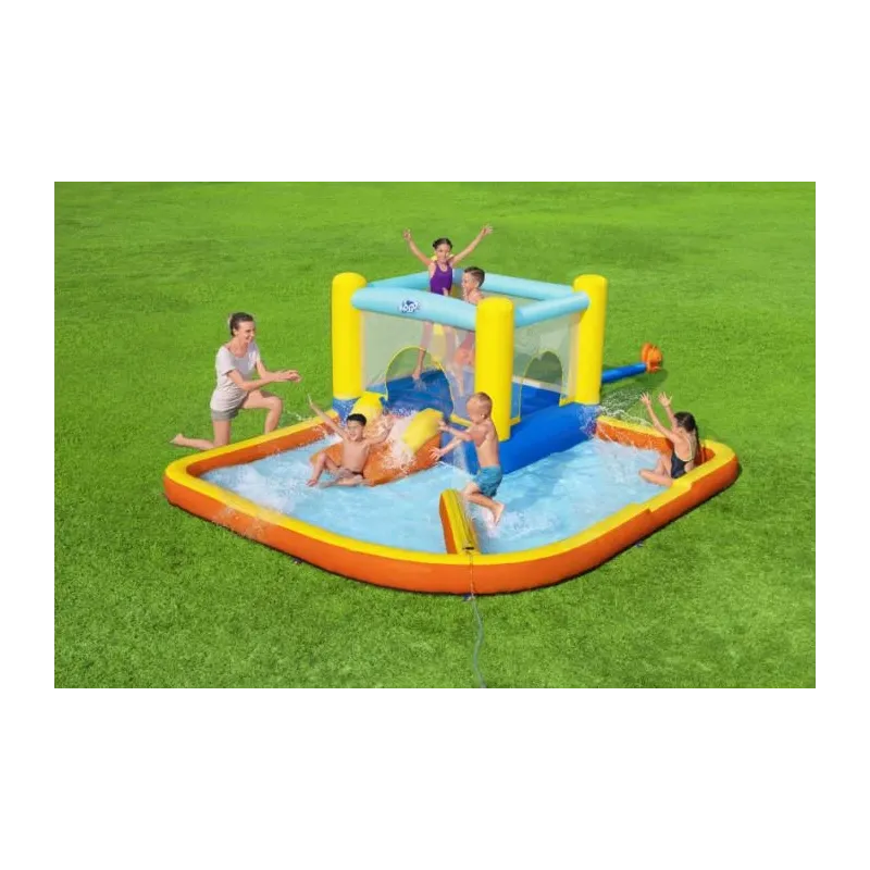 Baseins, piepūšams Bestway H2OGO! 53381, daudzkrāsaina 365 cm x 340 cm x 152 cm