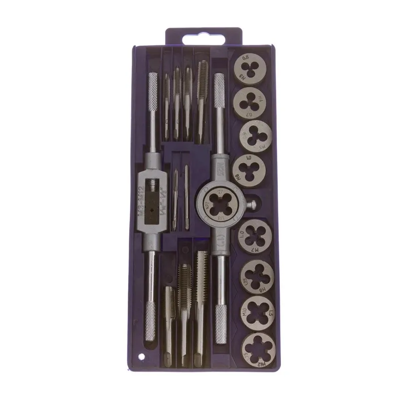 Threading Set. M3 - M12 20 pcs.