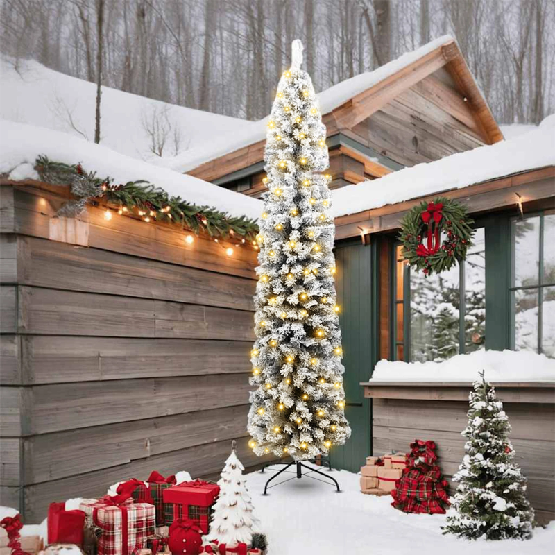 vidaXL Mākslīgā Ziemassvētku eglīte su 300 LED ar statīvu Zaļa 240 cm